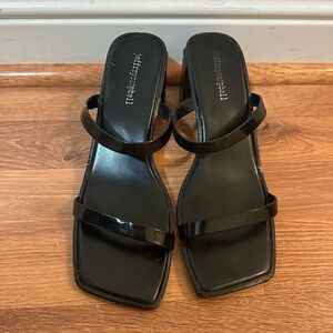 Jeffrey Campbell Black Strappy Sandals